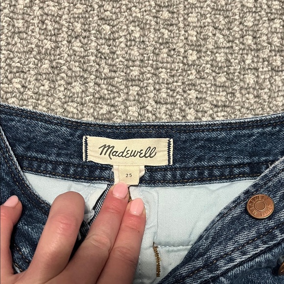 Madewell Blue Denim Skort - Picture 3 of 5
